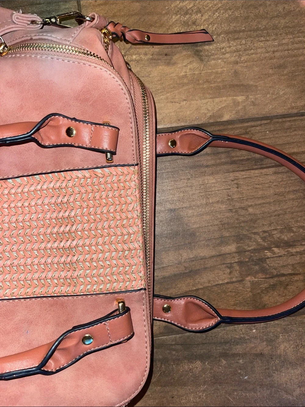 Stylish Pink Women's Satchel Handbag